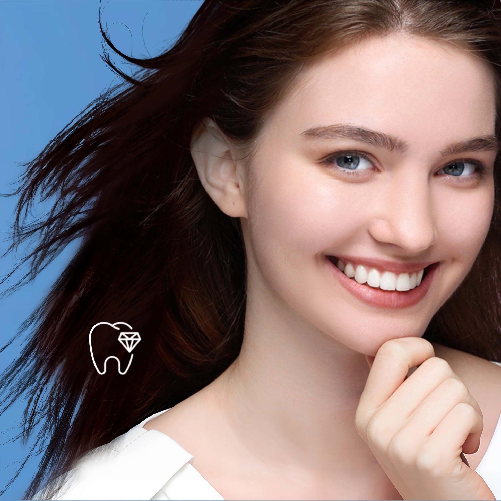 Orateeth User With Whitened Teeth