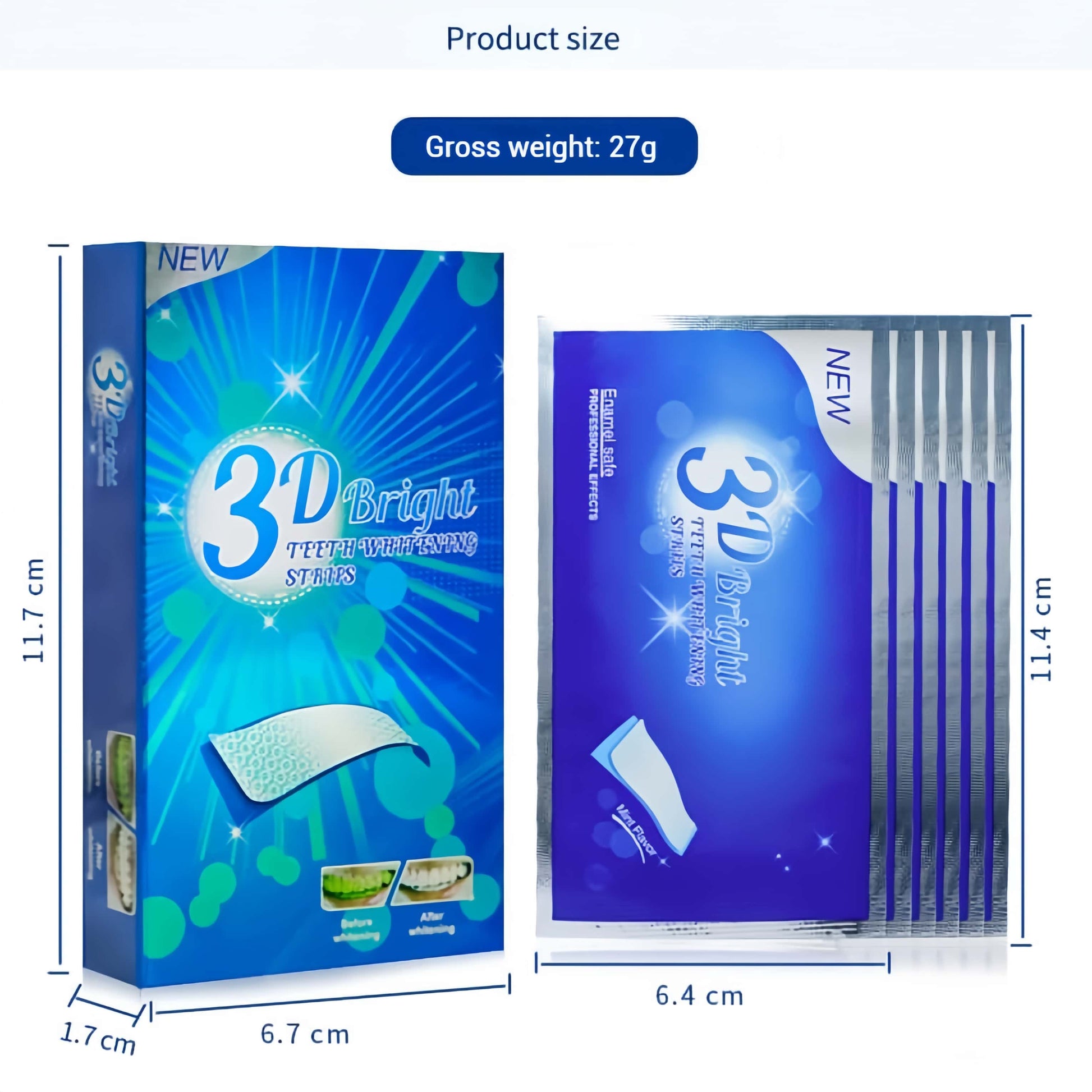 Orateeth Whitening Strips Packaging