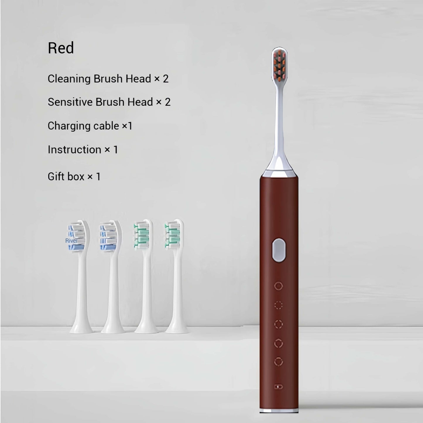 Orateeth Toothbrush Red Single