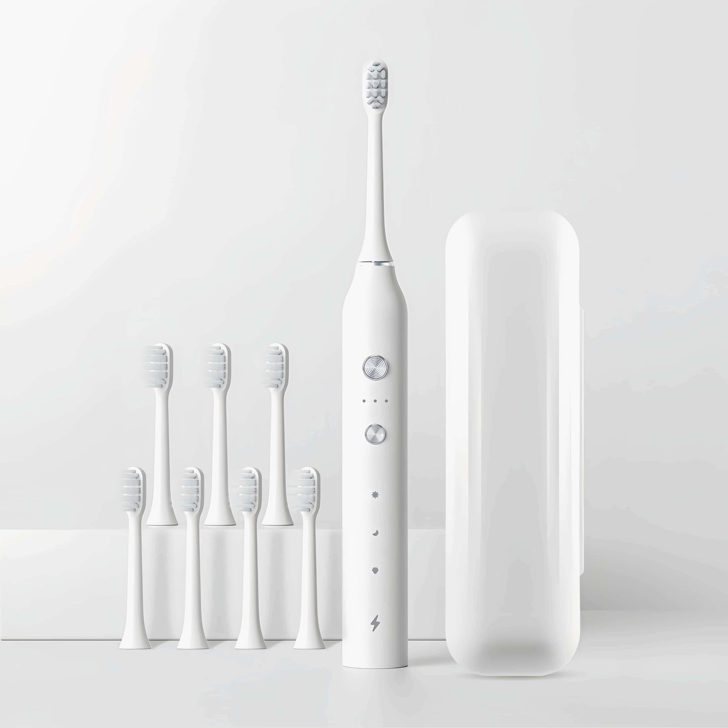 Orateeth toothbrush set white with travel case