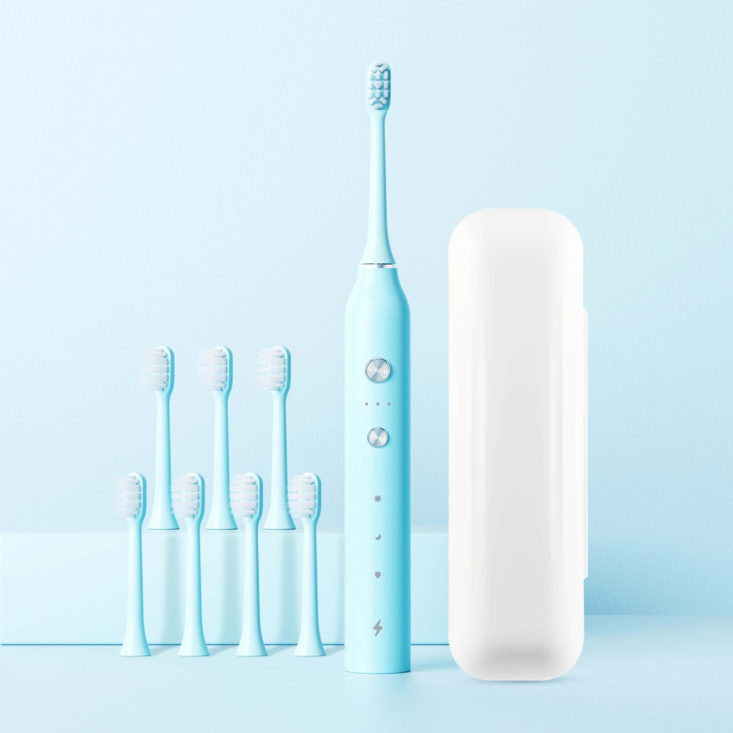 Orateeth toothbrush set blue with travel case