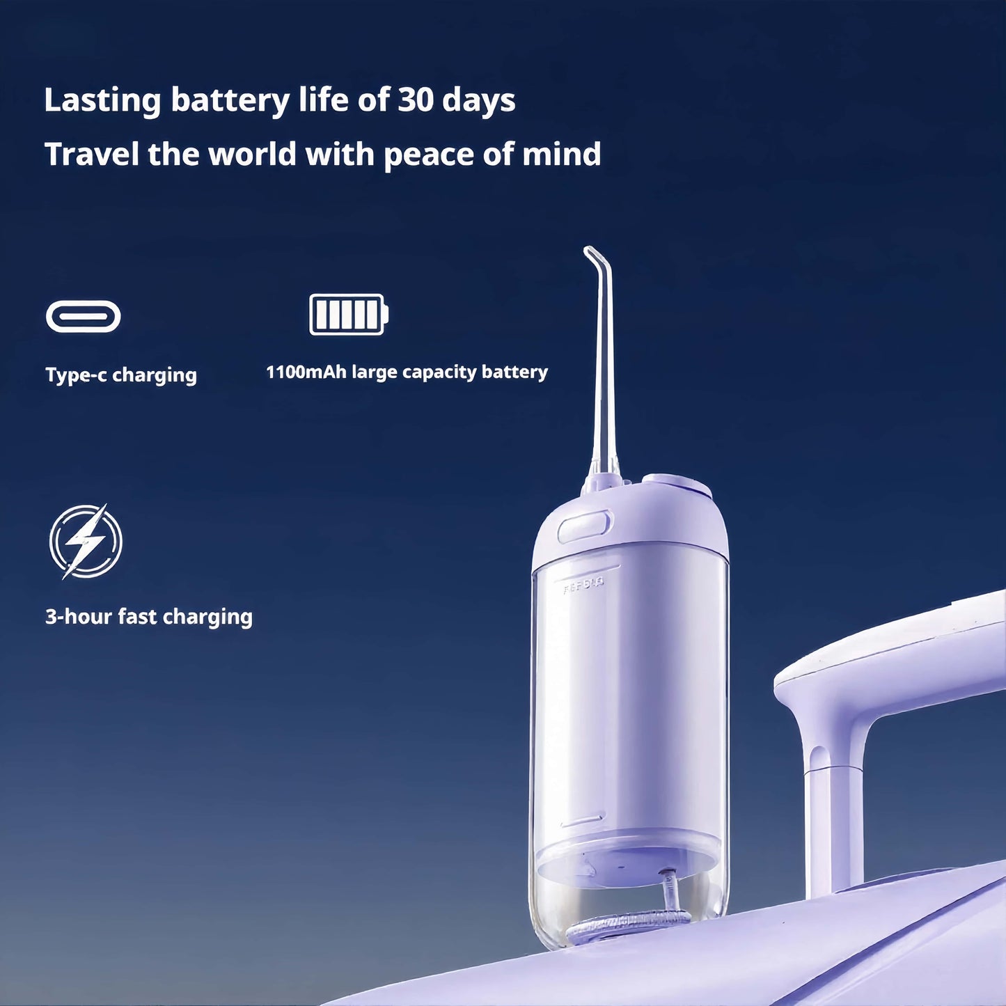 Orateeth Handy Water Flosser Feature Introduction