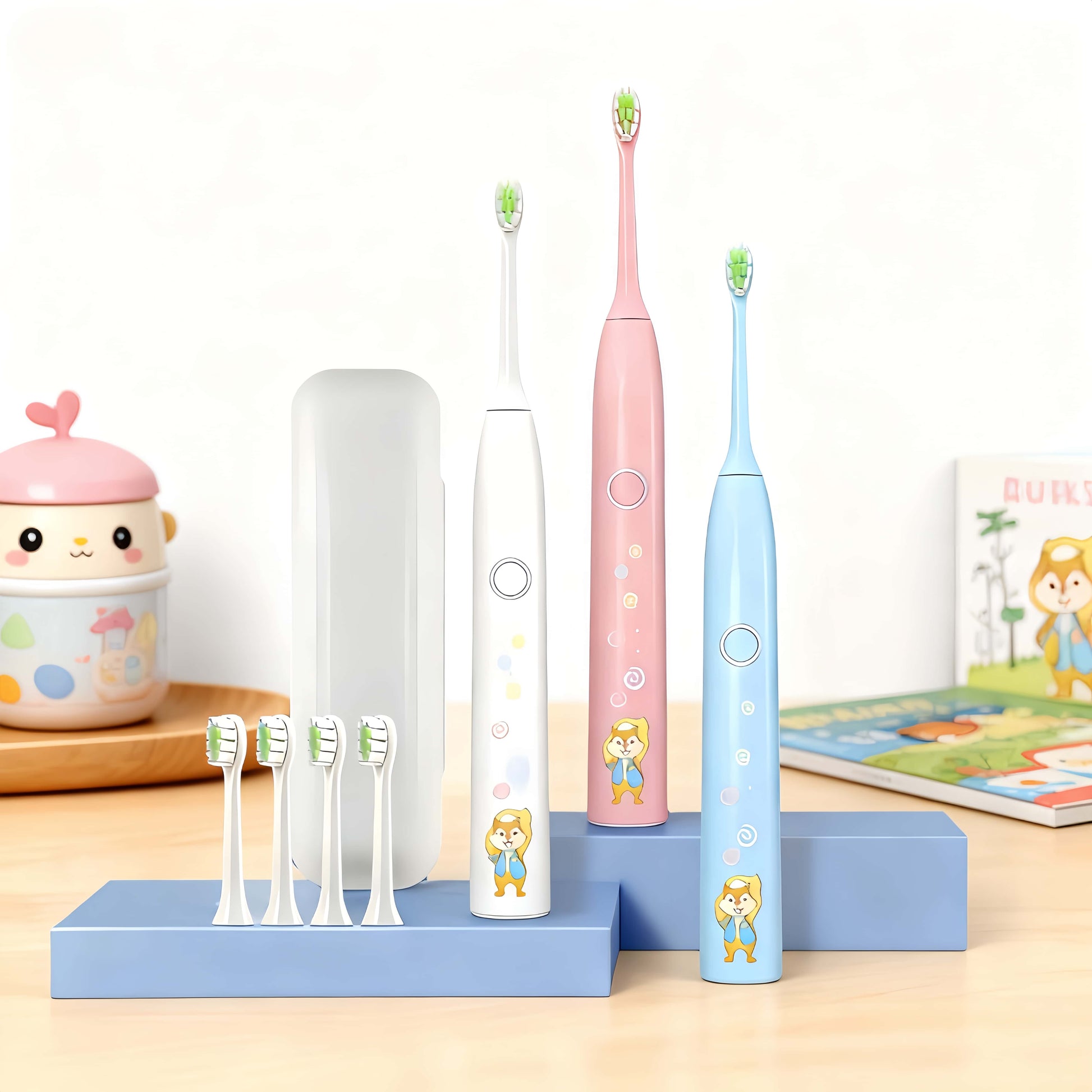 Orateeth Gentle Toothbrush Family Scene