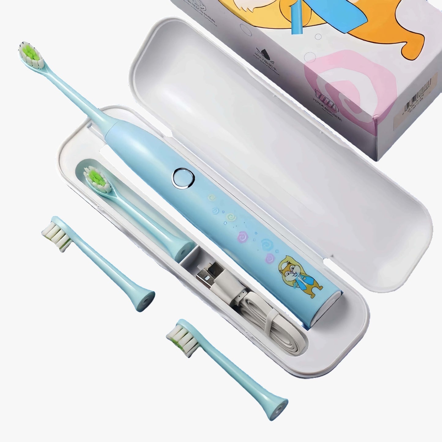 Orateeth Gentle Toothbrush Blue Case Set