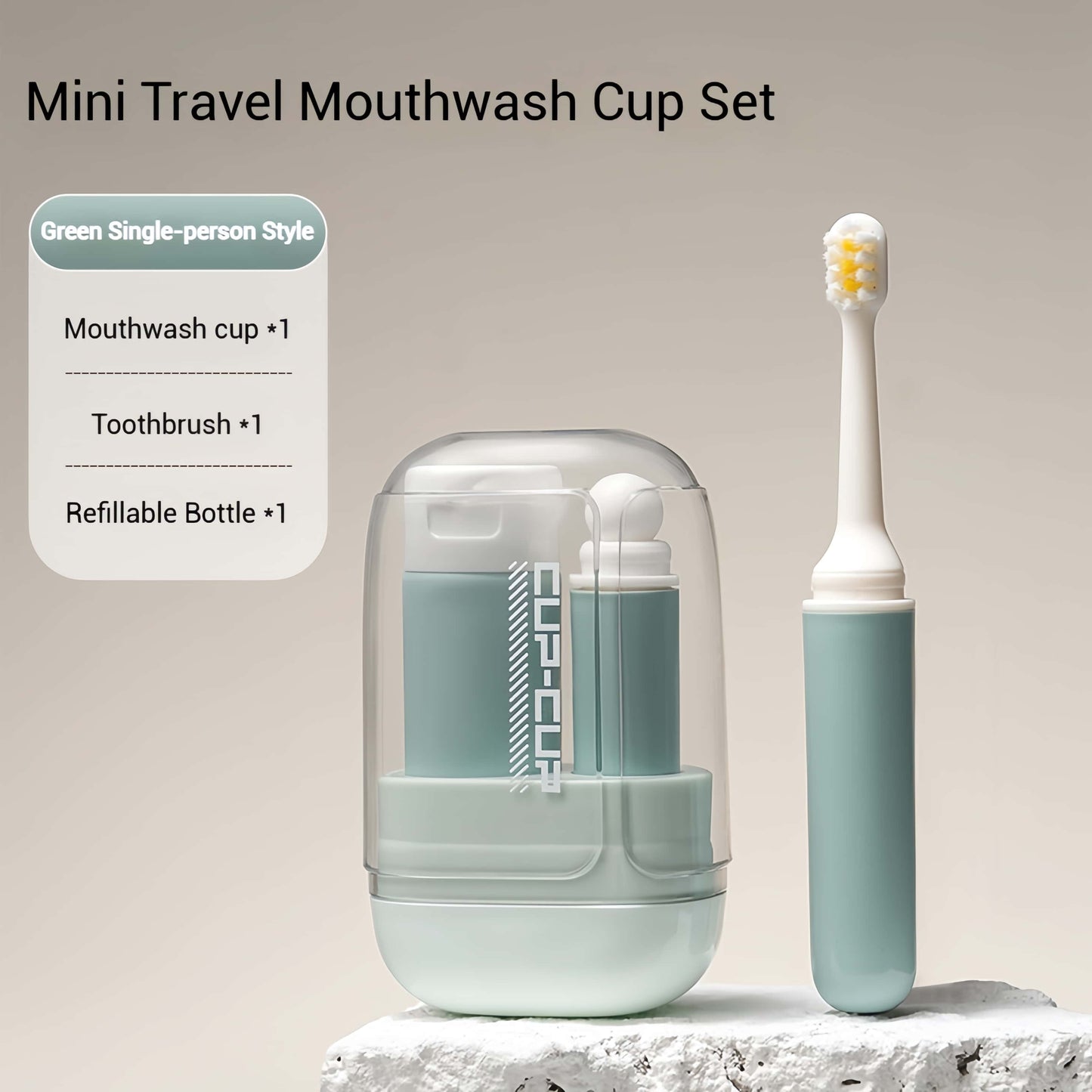 Orateeth Mini Travel Toiletries Set Complete
