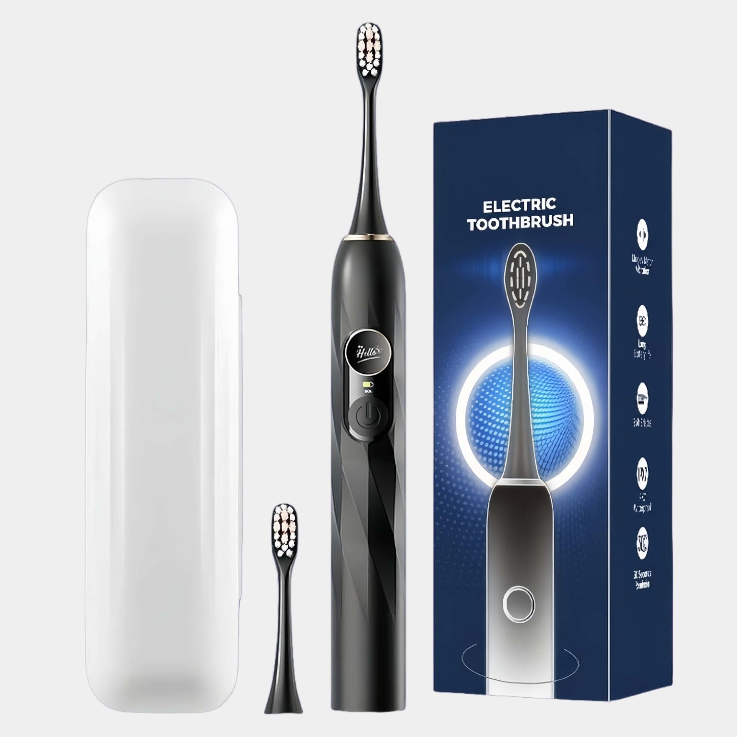 Orateeth Toothbrush Black Set