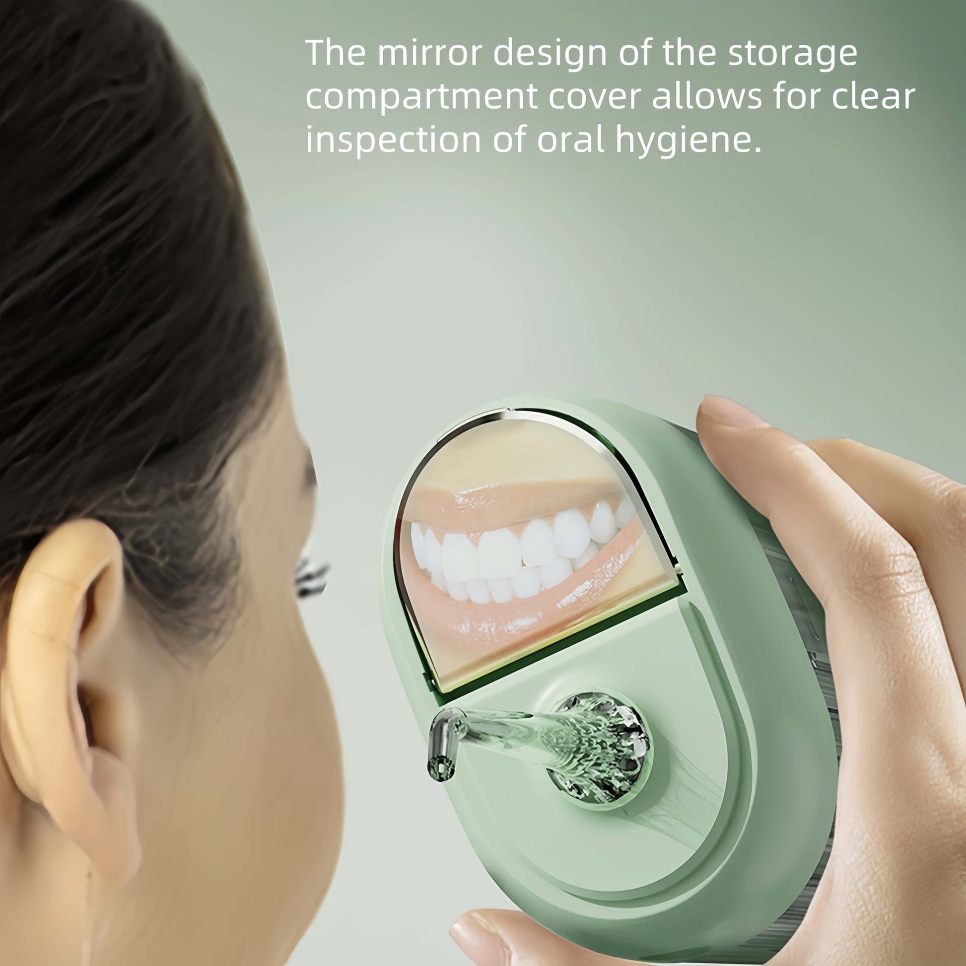Orateeth Flosser Palm - Size Design