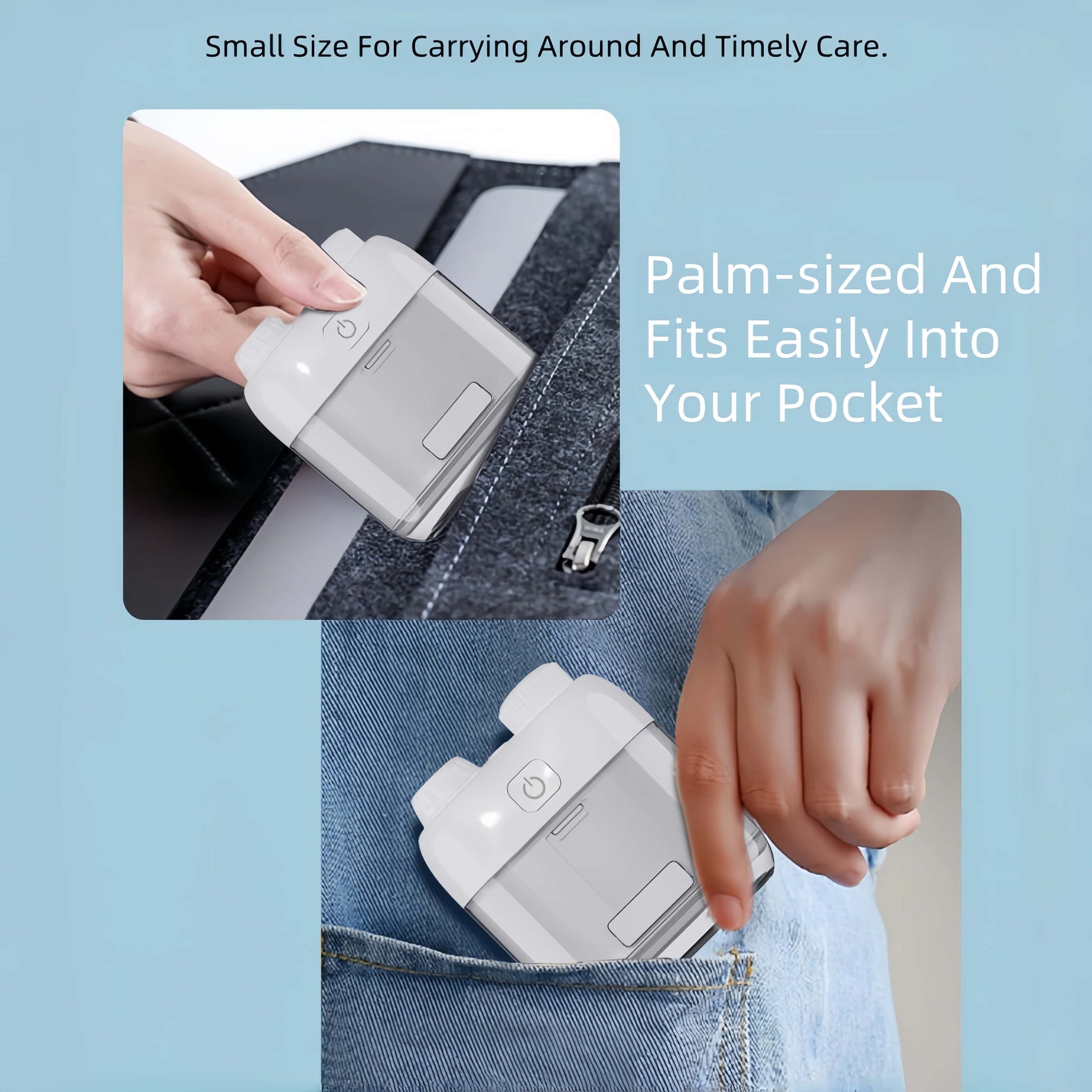 Orateeth Flosser Palm - Size Design