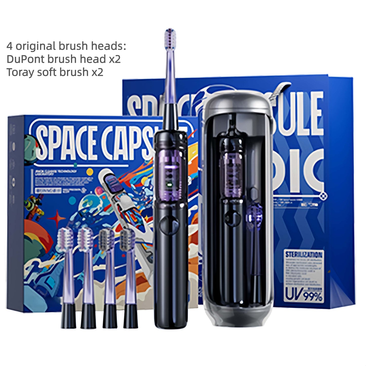 Orateeth Space Capsule Set Multi-Pack Display