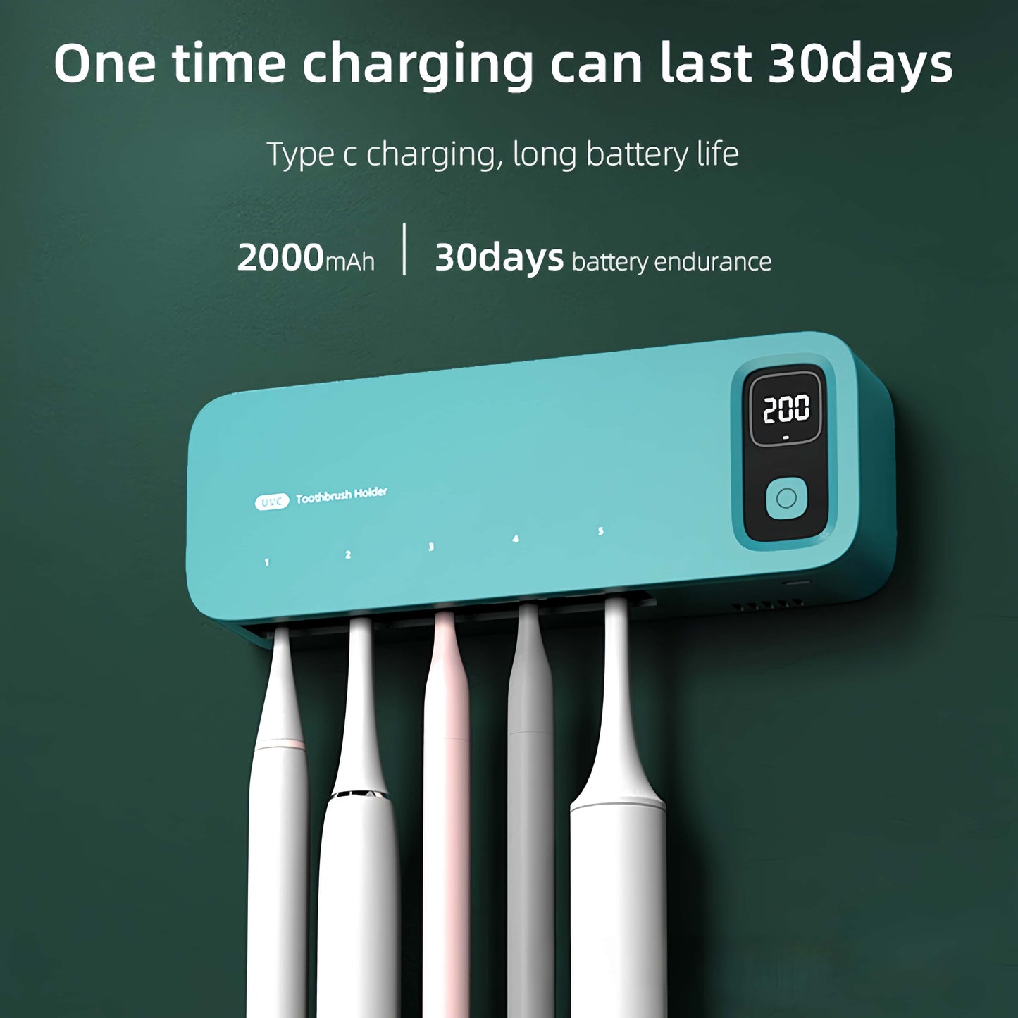 Orateeth UVC Holder Charging Feature
