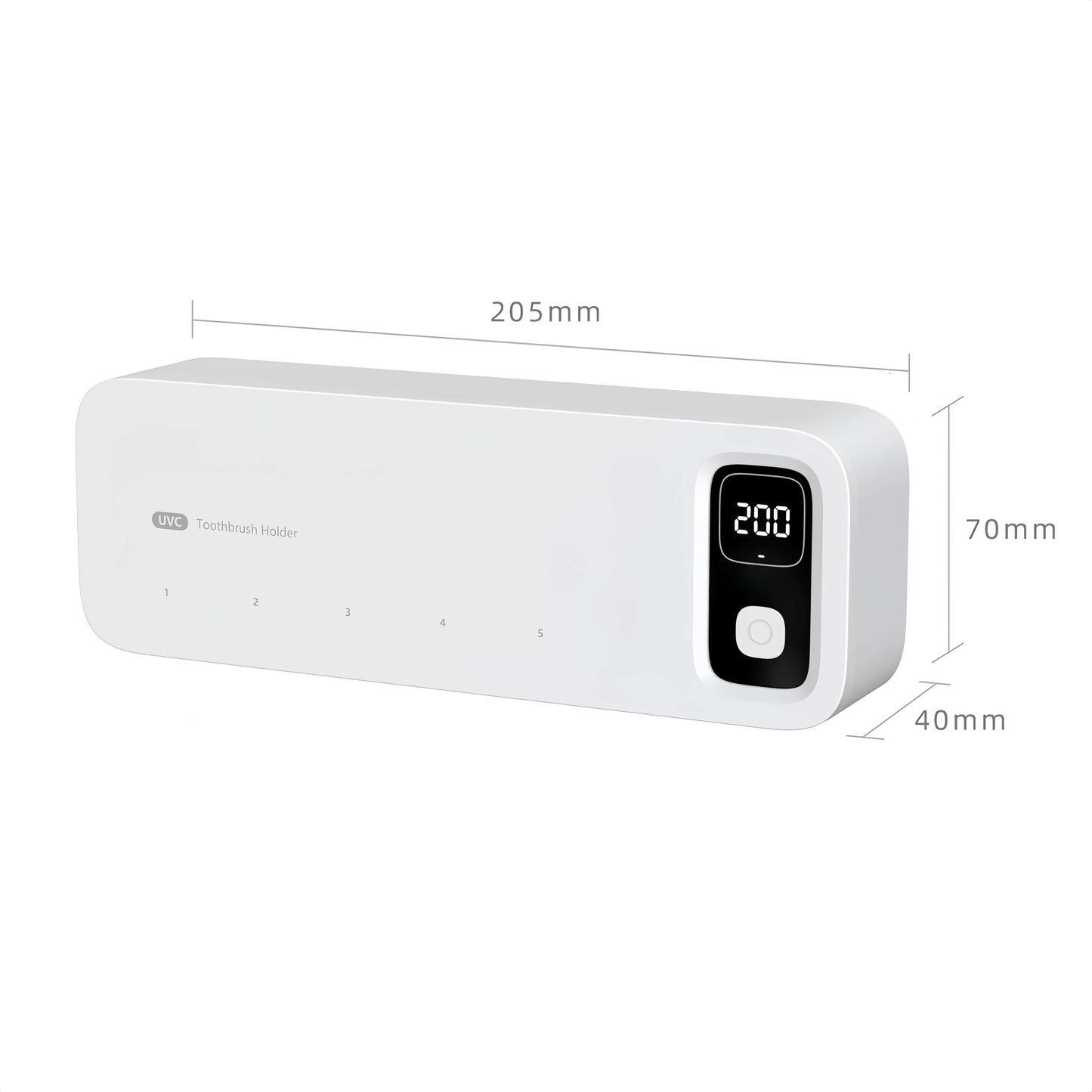 Orateeth UVC Holder White Single