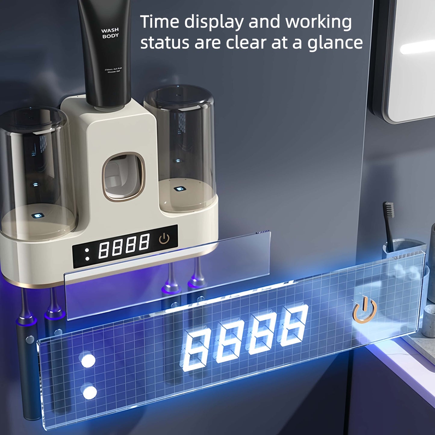 Orateeth UV Sanitizer Digital Display Show