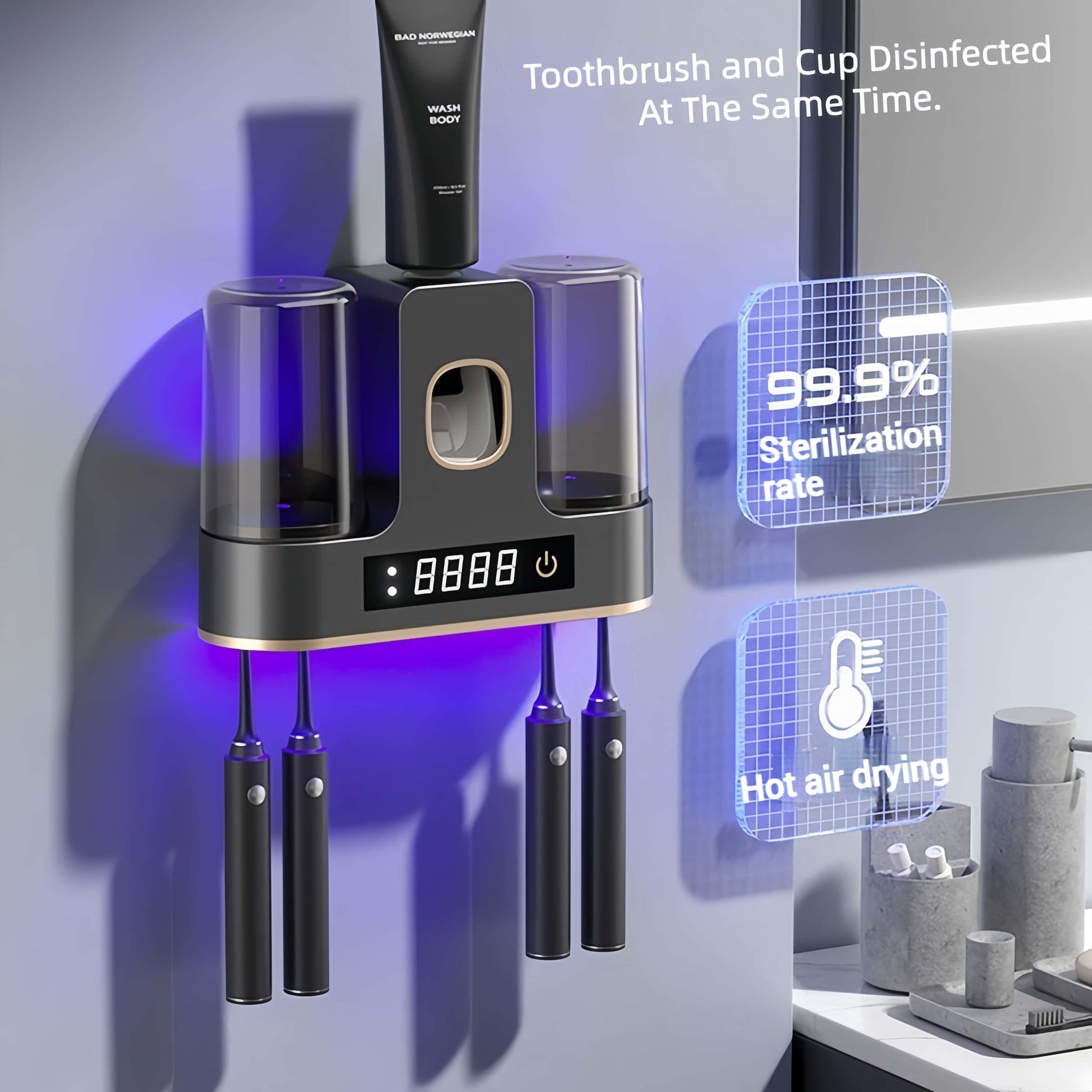 Orateeth UV Sanitizer Detail Structure View