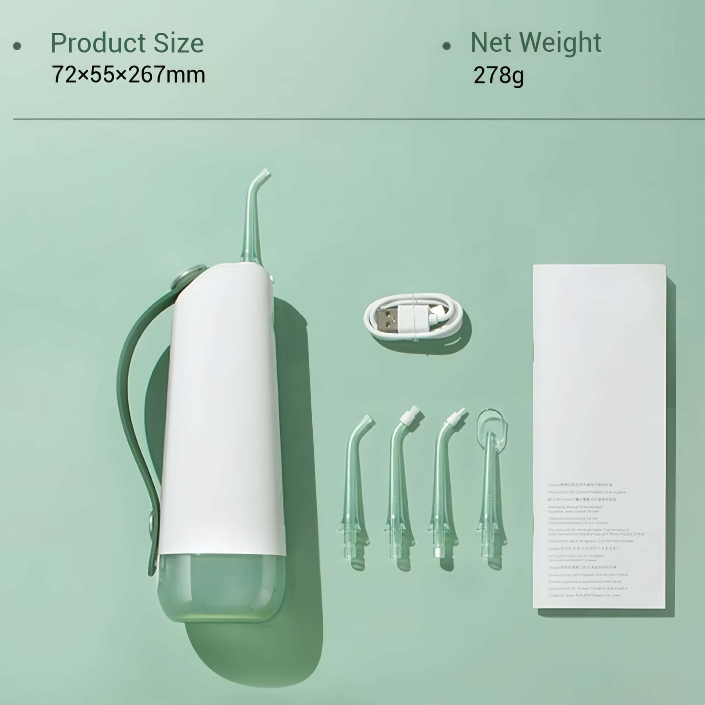 Orateeth W10 Flosser White Set Display