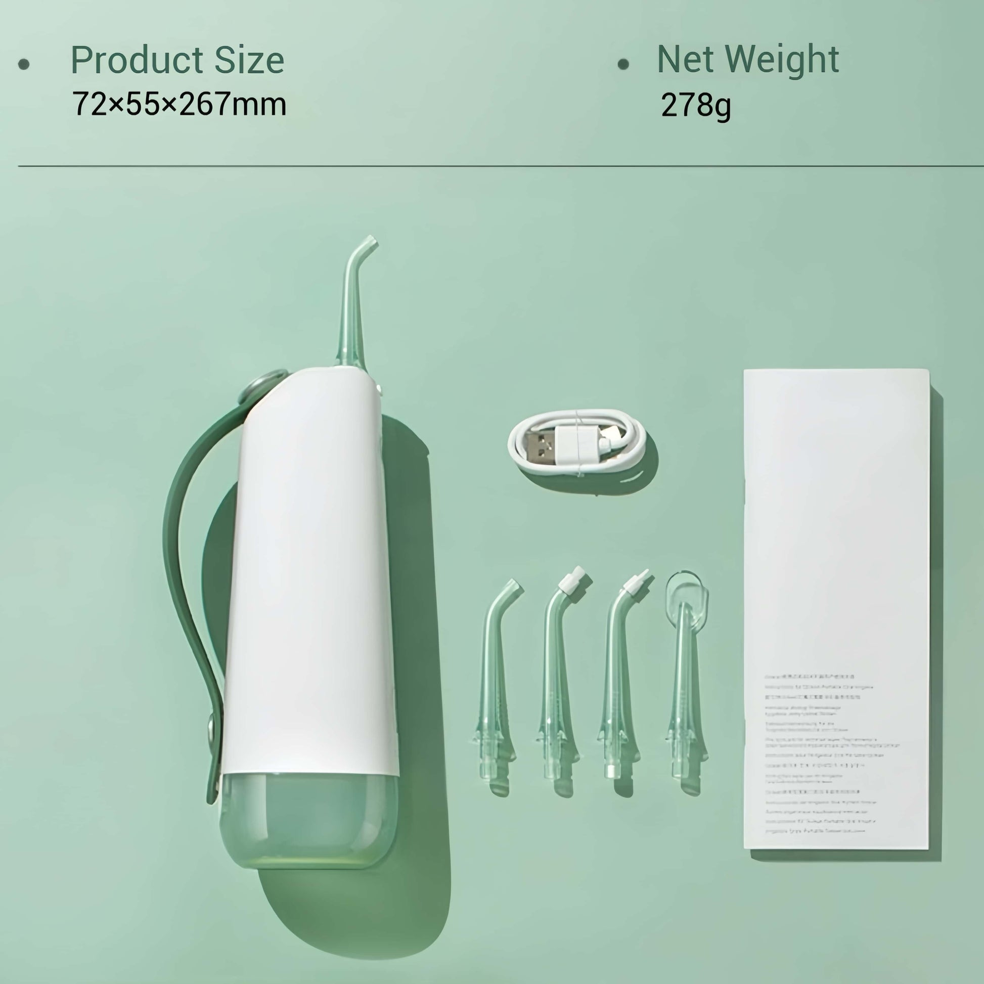 Orateeth W10 Flosser White Set Display