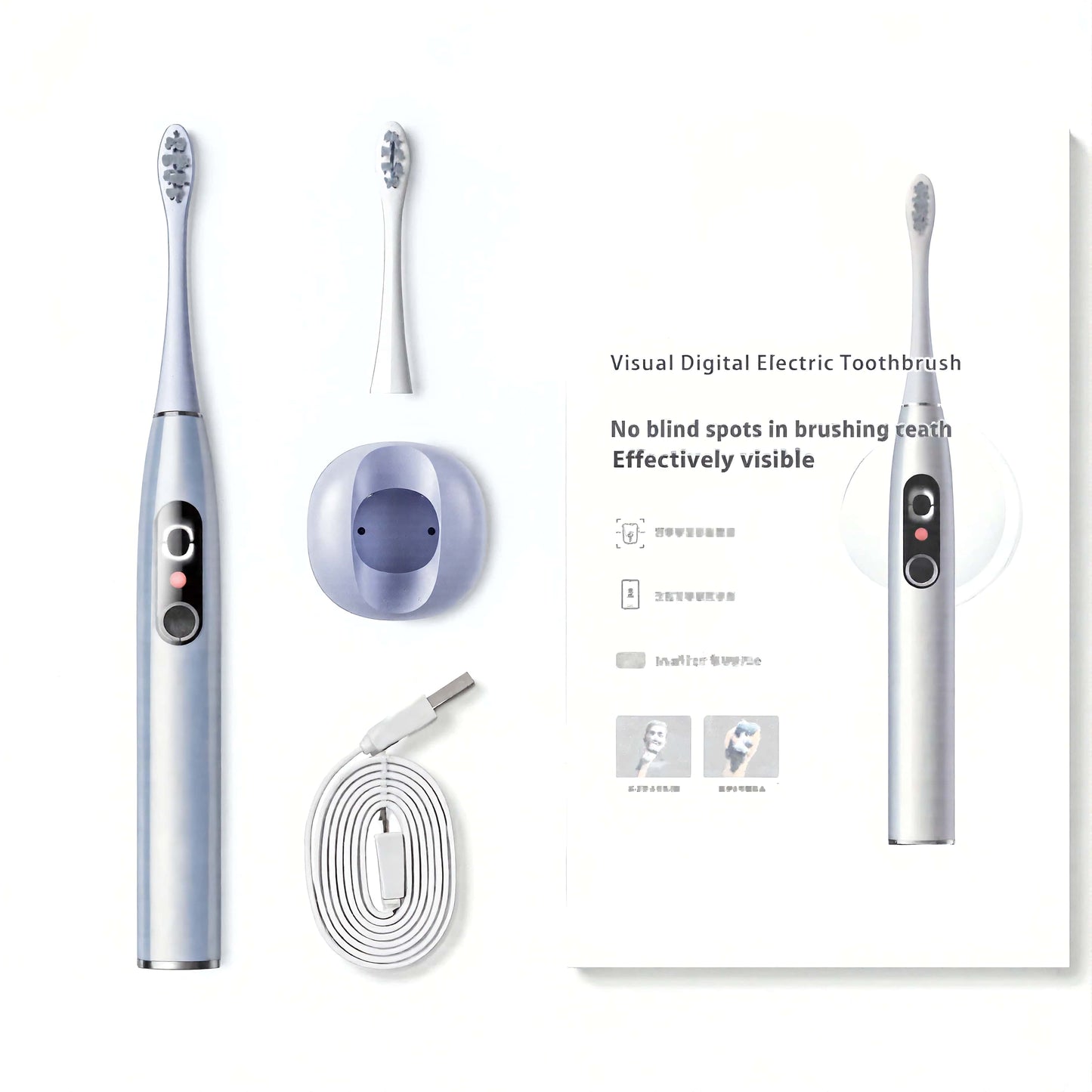 Orateeth X Pro Toothbrush Silver Set Display