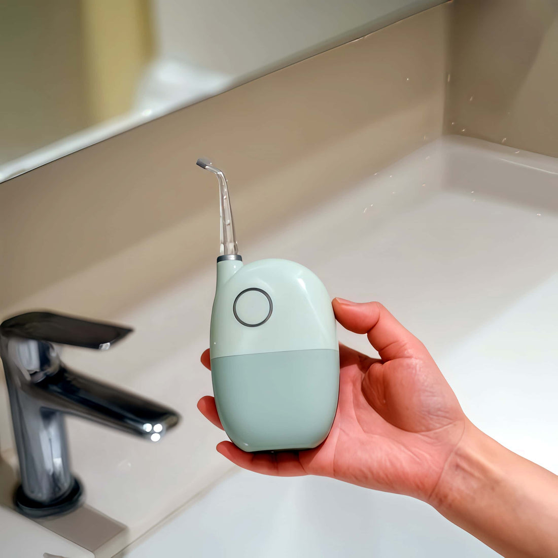 Oclean A10 AirPump Water Flosser Review for Travel Use