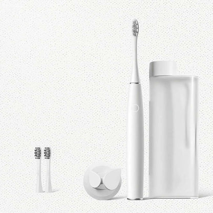 Orateeth White Toothbrush Set with Case