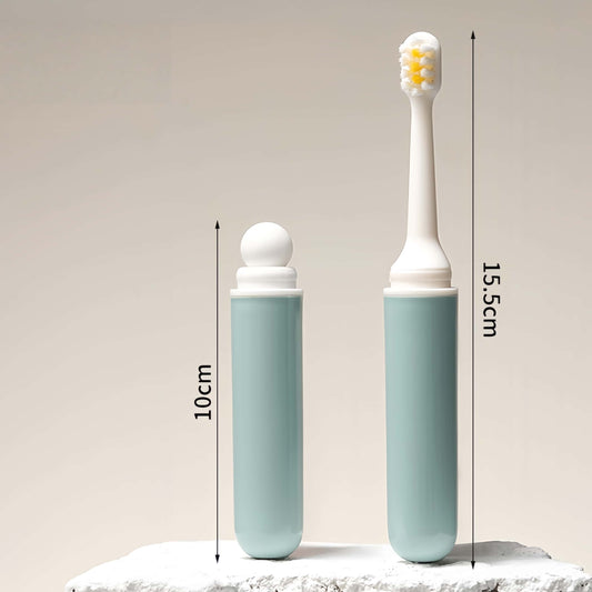 Orateeth Foldable Travel Toothbrush – Portable Compact Folding Toothbrush