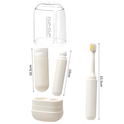 Orateeth Foldable Travel Toothbrush – Compact Portable Design