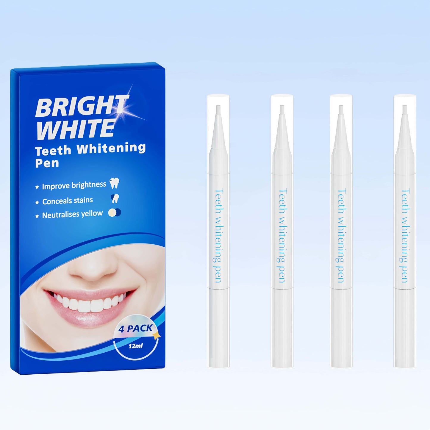 Orateeth Teeth Whitening Pens – Fast-Acting Formula (4-Pack)