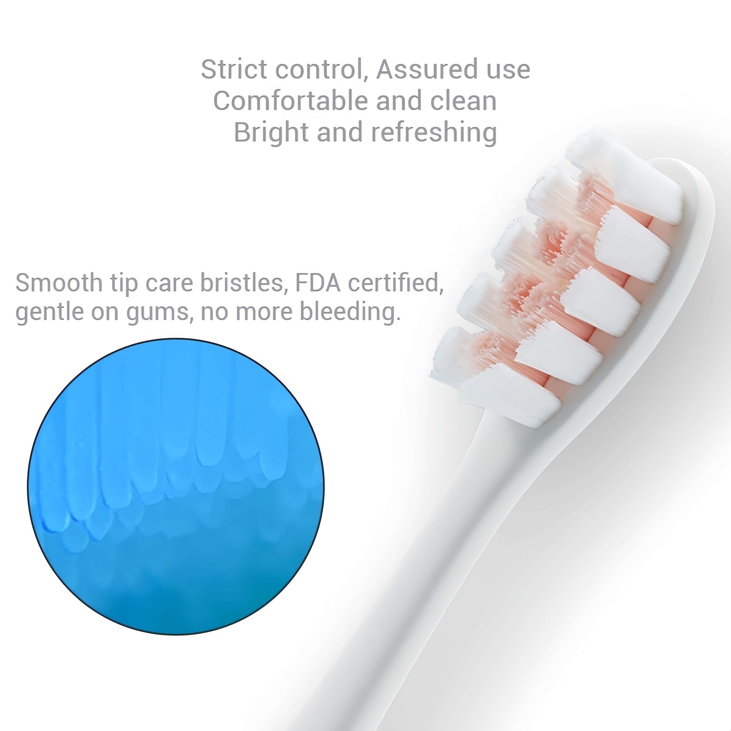 Orateeth Electric Toothbrush Head Refills (4-Count)