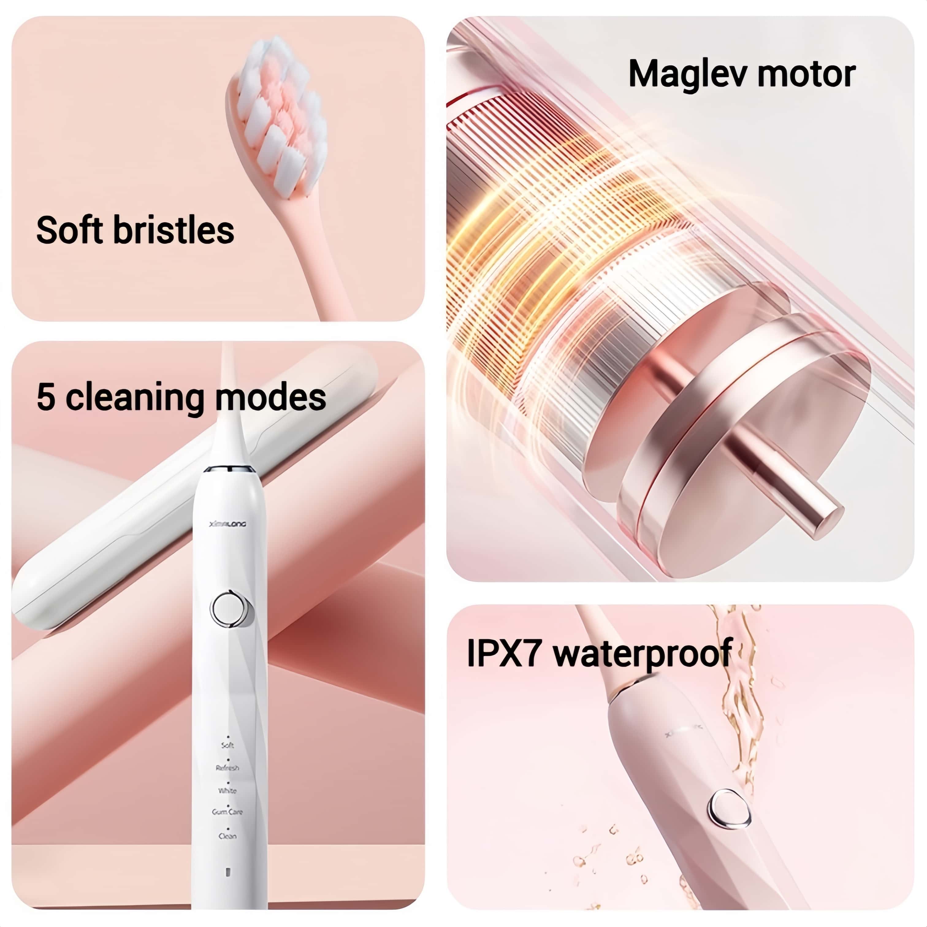 Orateeth Reinforced Sonic Electric Toothbrush – 200-Day Battery