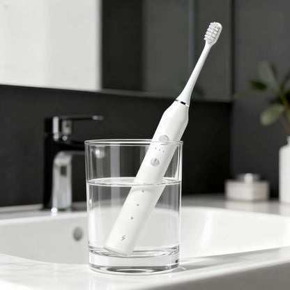 Orateeth toothbrush in water cup for waterproof