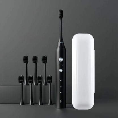 Orateeth toothbrush set black with travel case
