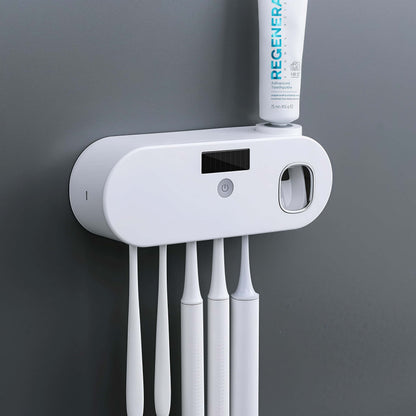 Orateeth UV Toothbrush Holder with Toothpaste Dispenser – 60-Day Battery Life
