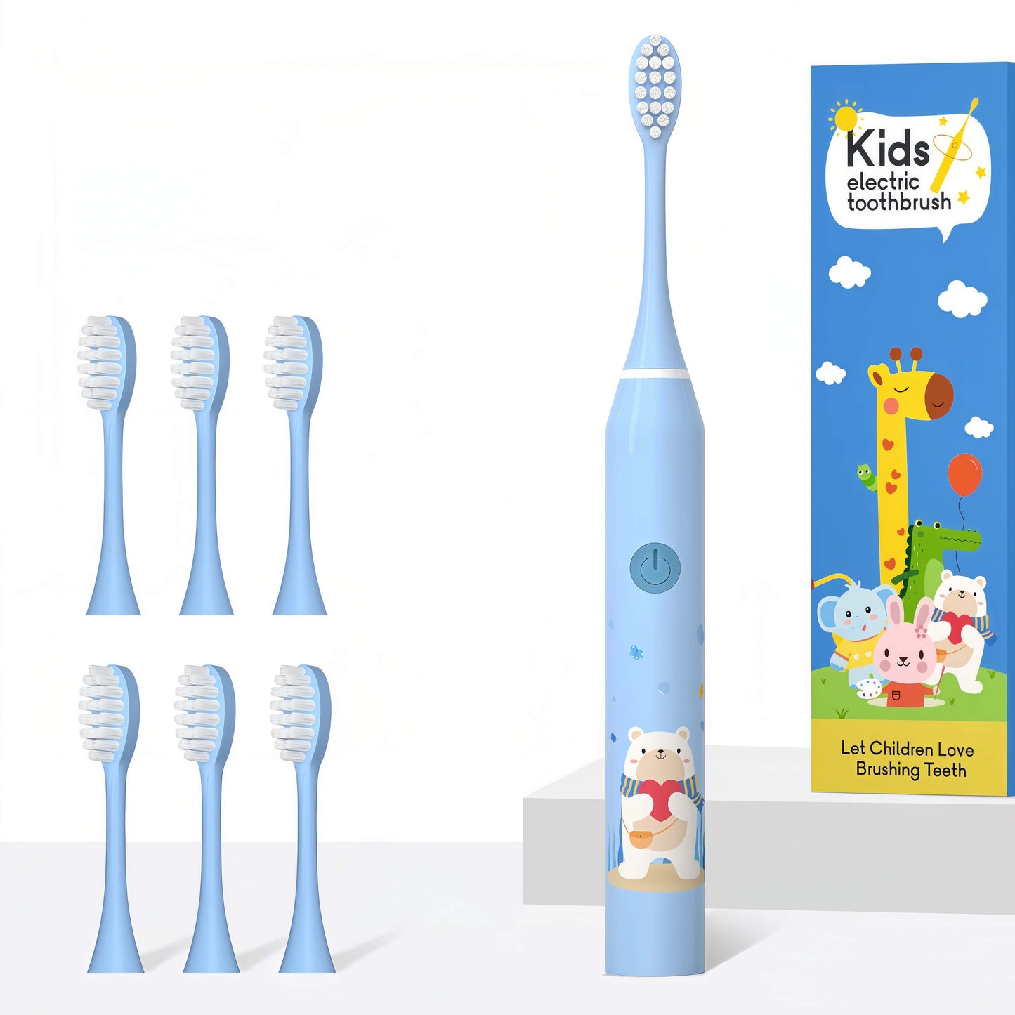 Orateeth Kids Smart Sonic Toothbrush – 90-Day Battery (Ages 3–12)