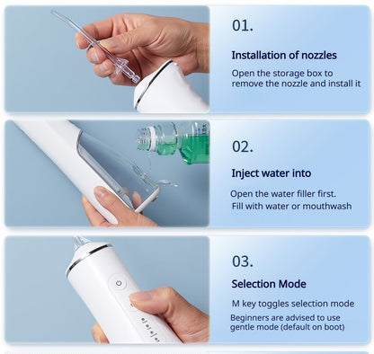 Orateeth Home Cordless Water Flosser (180ml Large Tank)