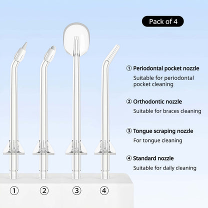 Orateeth Home Cordless Water Flosser (180ml Large Tank) nozzle