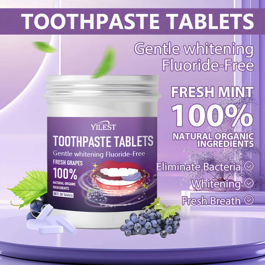 Orateeth Blueberry Toothpaste Tablets Packaging
