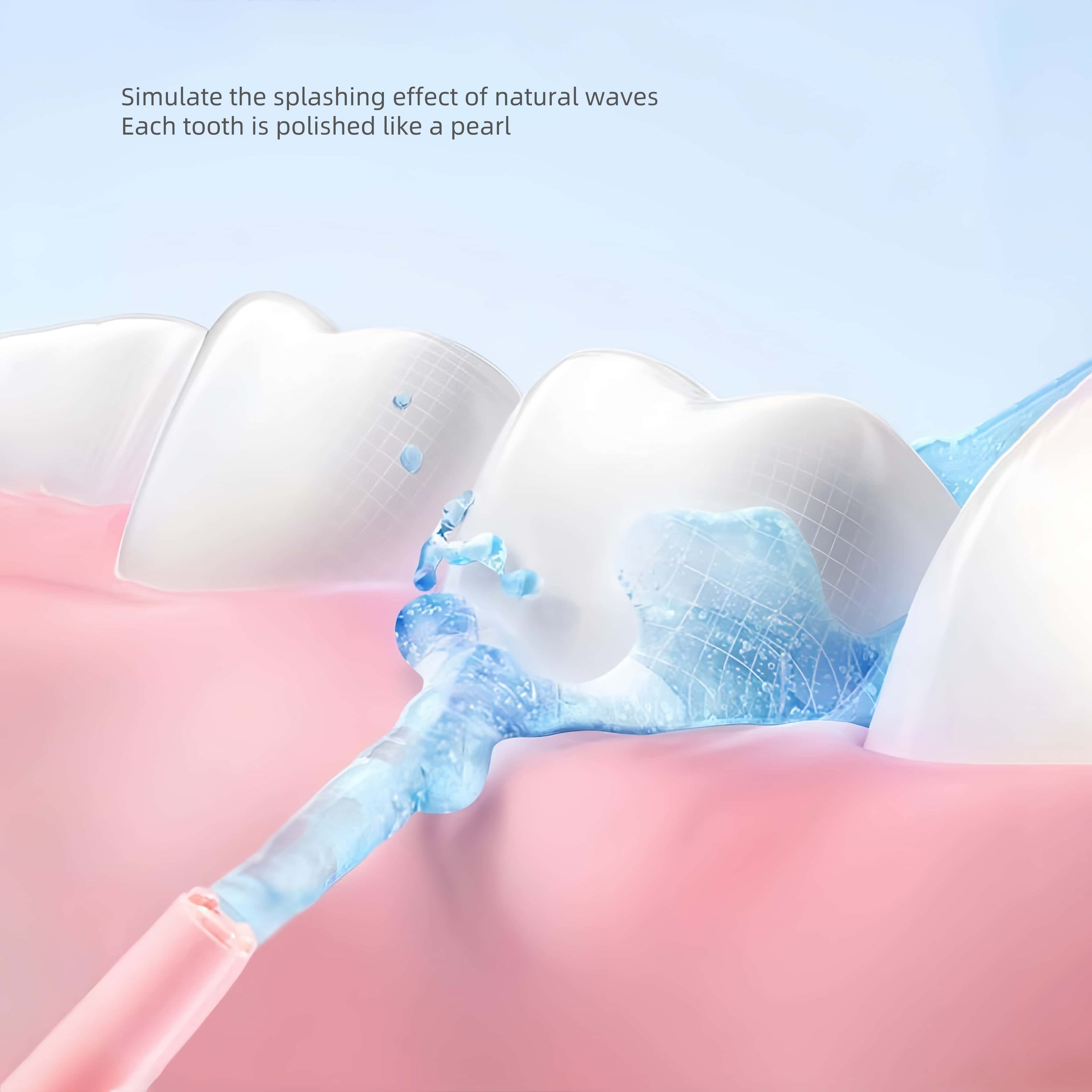 Orateeth Cordless Water Flosser – UV Sterilizing, 168ml Tank