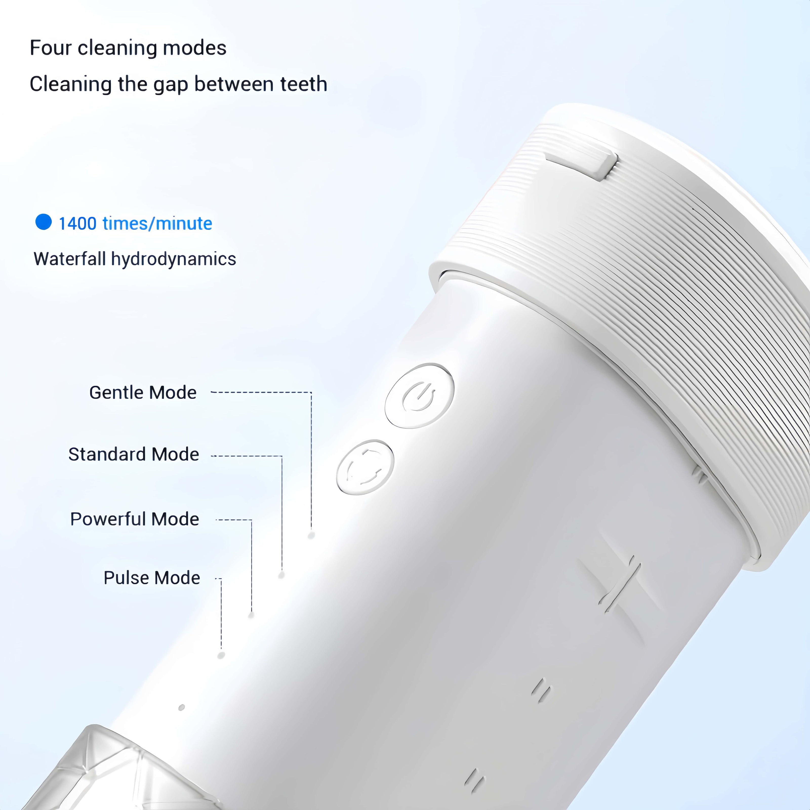 Orateeth UV Cordless Water Flosser – 168ml, UV-Sterilizing, Long-Lasting