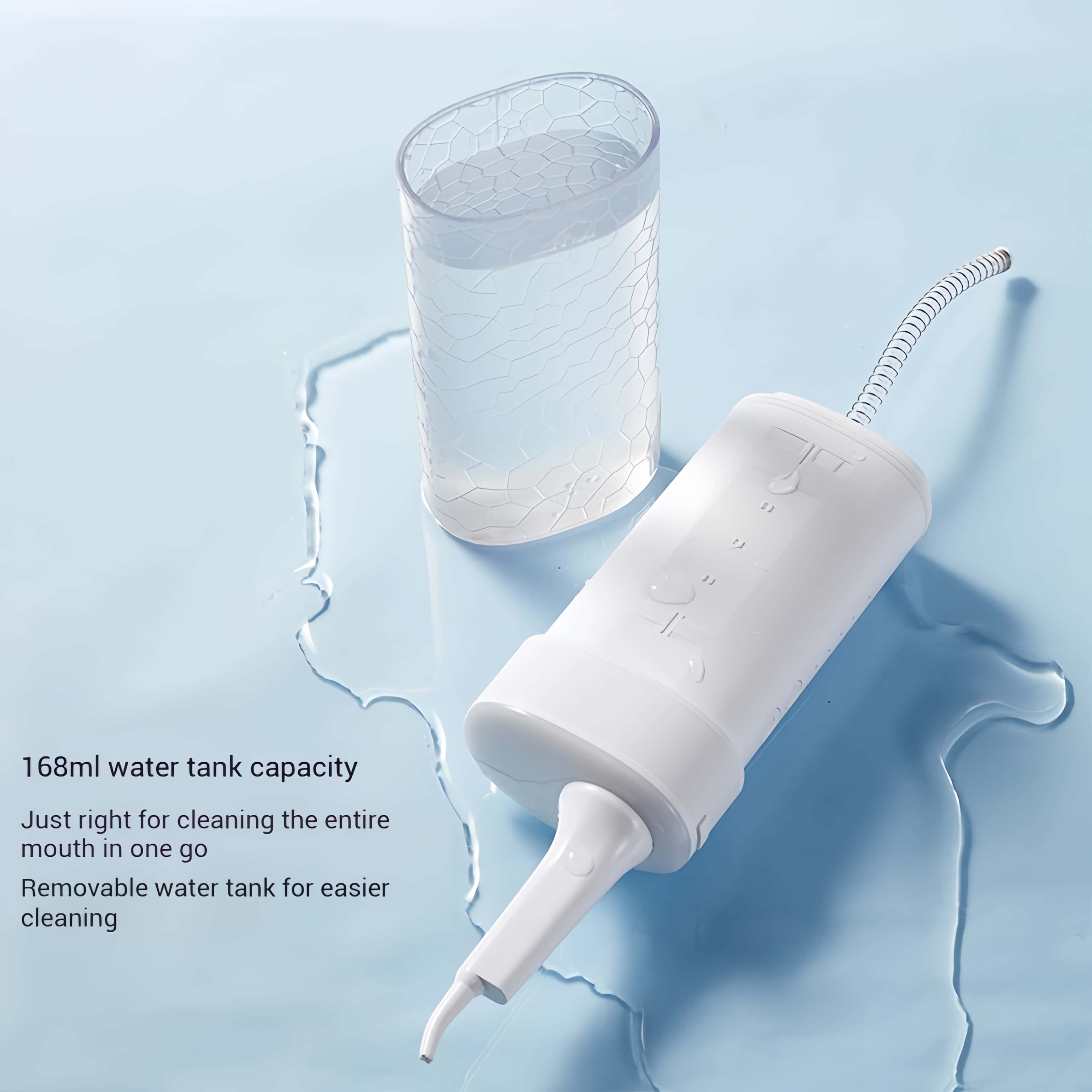 Orateeth Cordless Water Flosser – UV Sterilizing, 168ml Tank