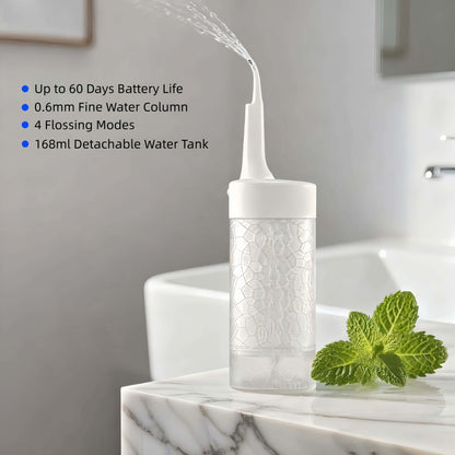 Orateeth Cordless Water Flosser – UV Sterilizing, 168ml Tank