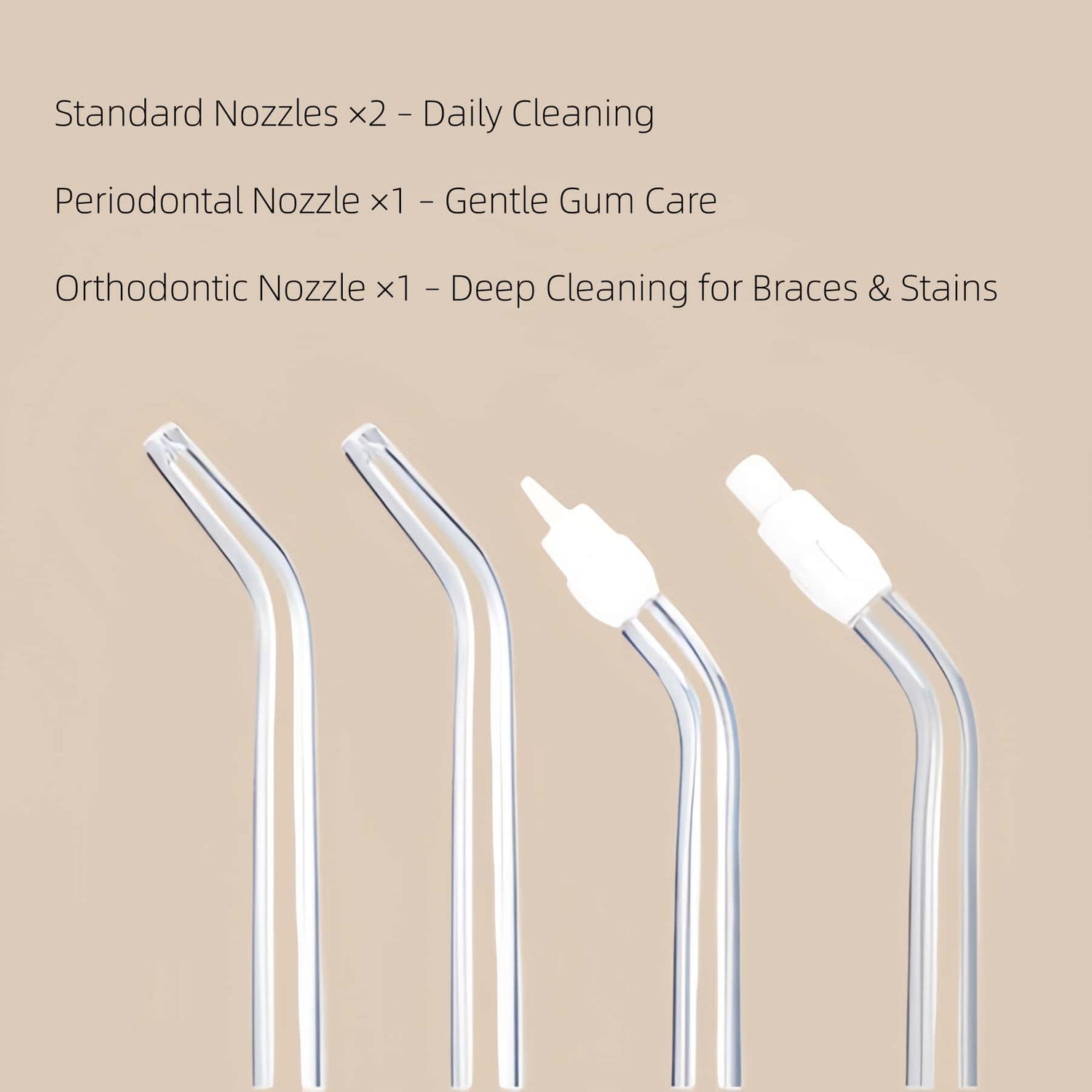 Orateeth Pro Water Flosser Replacement Tips