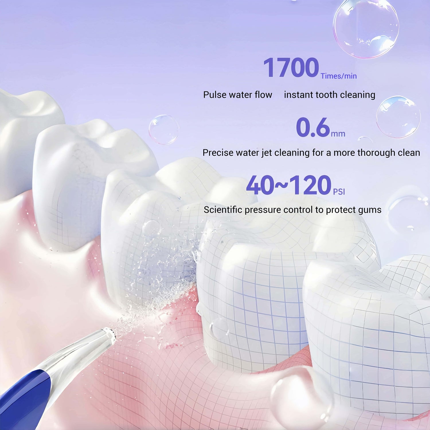 Orateeth Pro Water Flosser Replacement Tips