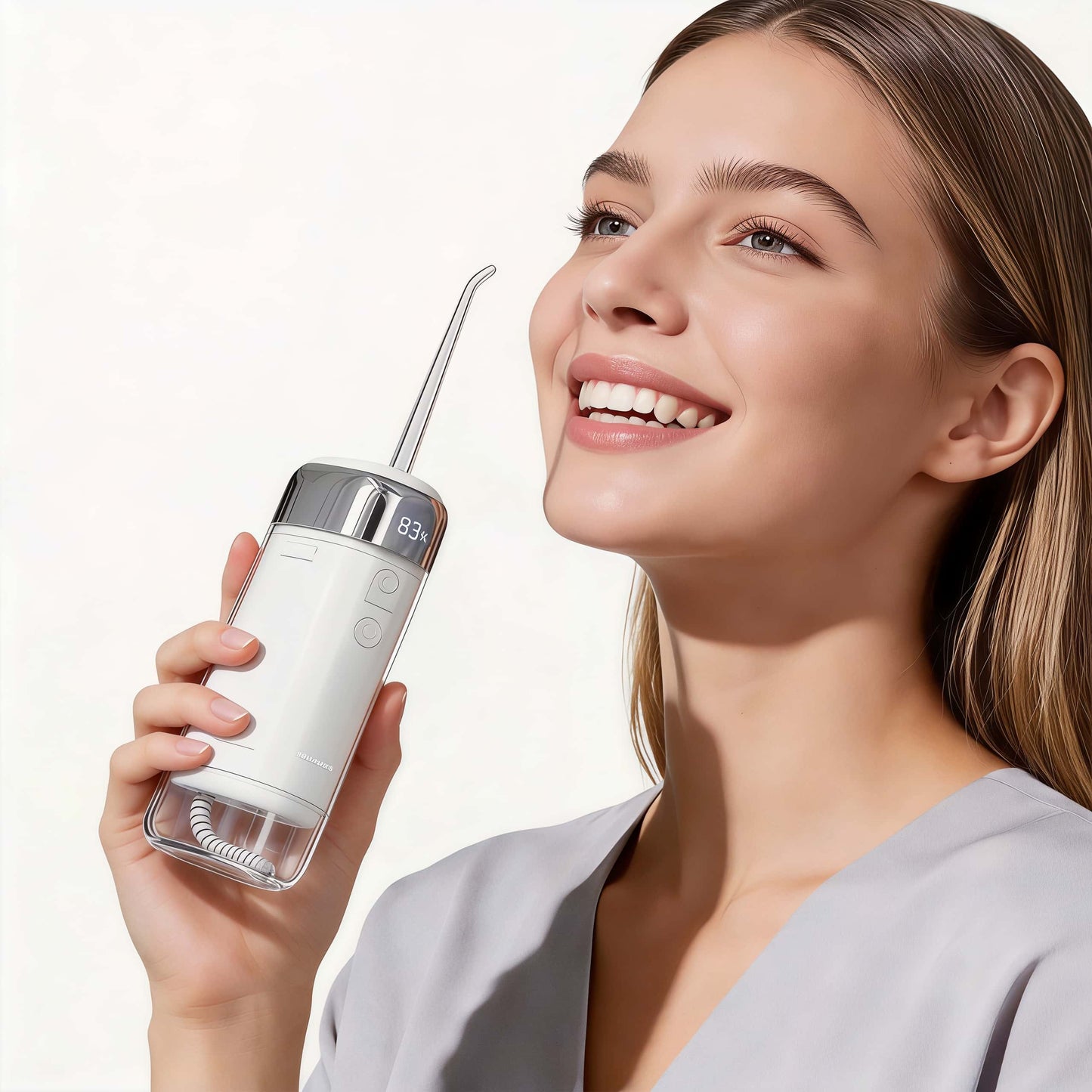 Orateeth Q5 Cordless Water Flosser – 200ml UV-C Sanitizing