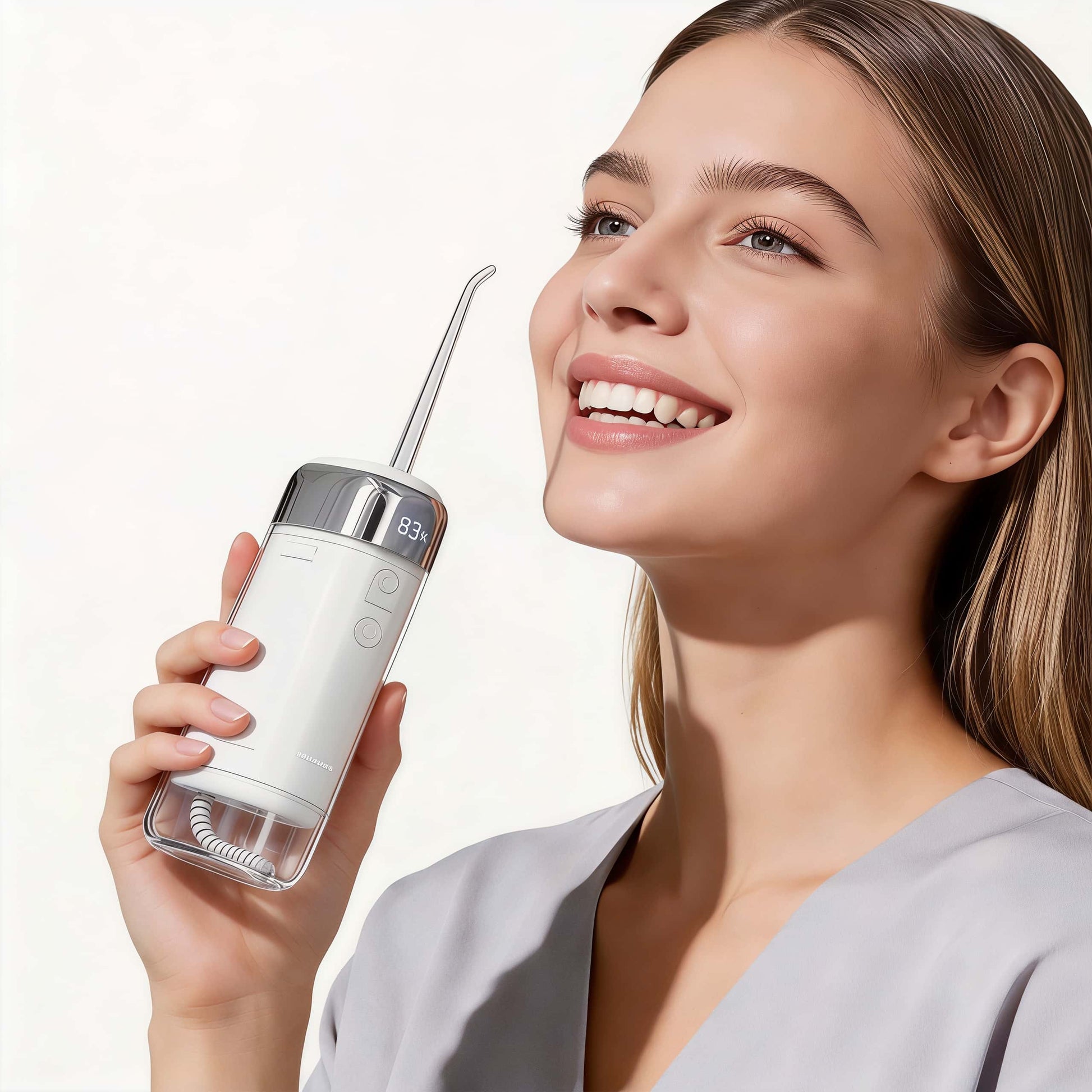 Orateeth Q5 Cordless Water Flosser – 200ml UV-C Sanitizing